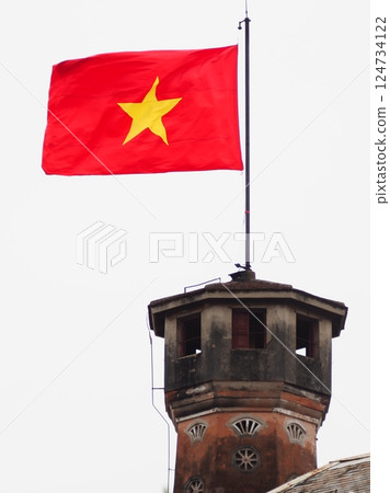 越南河內旗桿 越南河內旗桿 124734122