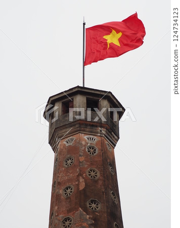 越南河內旗桿 越南河內旗桿 124734123