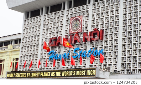 Vietnam Hanoi Station Station Building 124734203