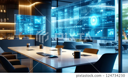 The workspace of the future The workspace of the future 124734230