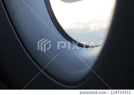 飛機窗戶 飛機窗戶 124734351