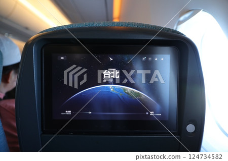 飛機座椅螢幕 124734582