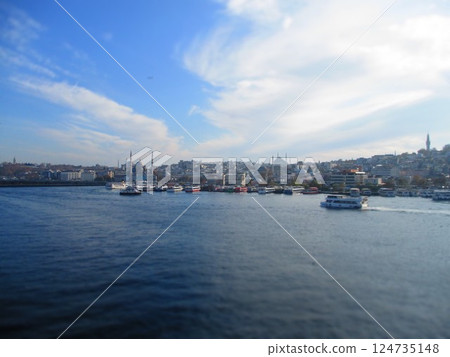 Türkiye Istanbul Diorama Style 124735148