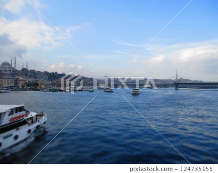 Türkiye Istanbul Diorama Style 124735155