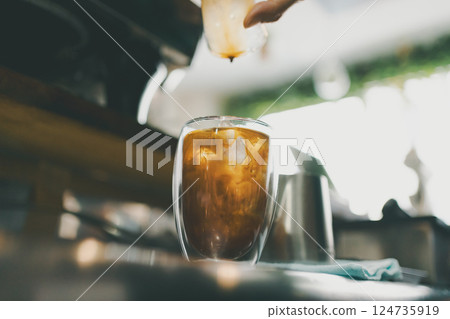brewed, brewing, coffee 124735919