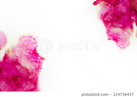 Watercolor frame Watercolor frame 124736437