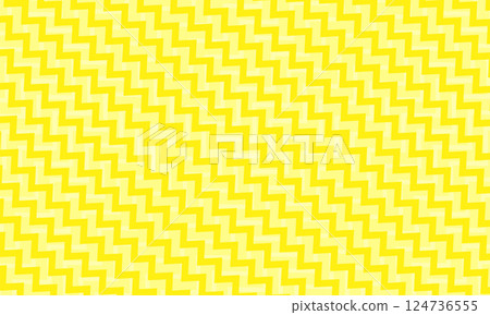 Light yellow background with a pattern of diagonal zigzag lines 124736555