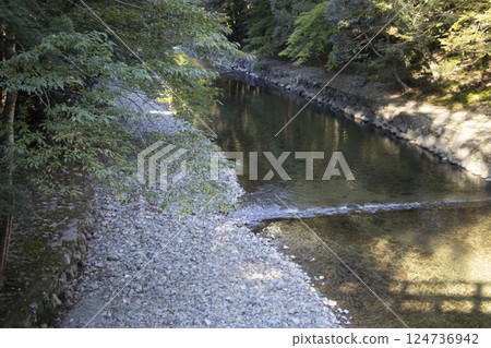 Ise shrine Nakamiya Suzu River 124736942