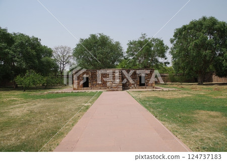 印度德里世界遺產胡馬雍陵 印度德里世界遺產胡馬雍陵 124737183