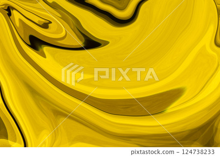 Gold three-dimensional background material Gold three-dimensional background material 124738233