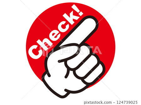 check, important, finger, confirmation, point, attention, important, key point, hand, emphasis, business, school, pointing, mark 124739025