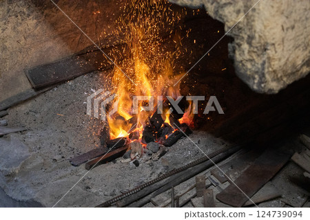 Blacksmith Flame Blacksmith Flame 124739094