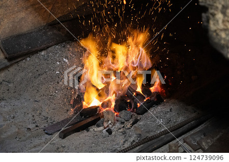 Blacksmith Flame Blacksmith Flame 124739096