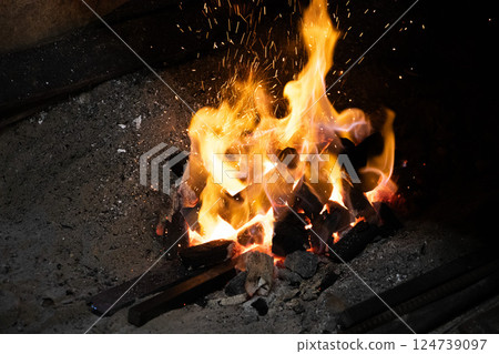 Blacksmith Flame Blacksmith Flame 124739097