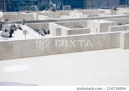 Foundation work 124739894