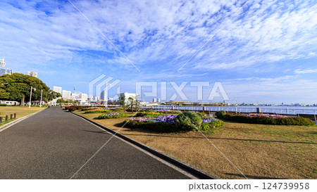 Spring at Yamashita Park 124739958