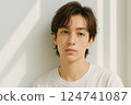 Handsome and cool men 124741087