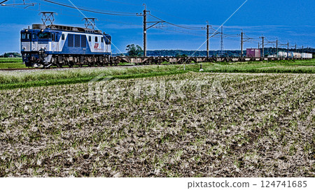 Narita Line freight train 124741685