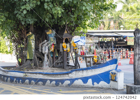 THAILAND PATTAYA NAKLUA SHRINE BOAT THAILAND PATTAYA NAKLUA SHRINE BOAT 124742042