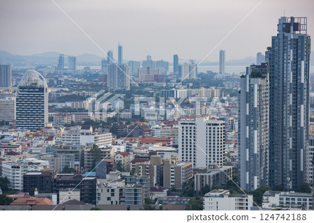 THAILAND PATTAYA CITY SKYLINE THAILAND PATTAYA CITY SKYLINE 124742188