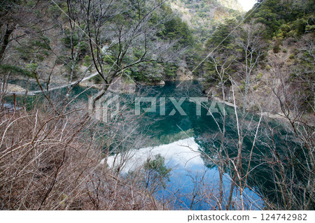 尺又峽 靜岡 壯麗景色 124742982