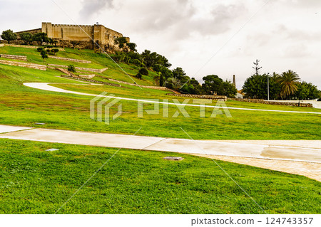 Sohail Castle in Fuengirola, Spain 124743357