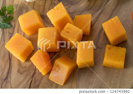 Cheddar cheese 124743992
