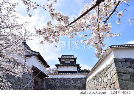 福岡城址的春天 福岡城櫻花節 下橋門 潮見塔 124744081