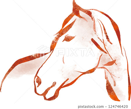 2026 Year of the Horse New Year's card template Zodiac New Year New Year 2026 Year of the Horse New Year's card template Zodiac New Year New Year 124746420