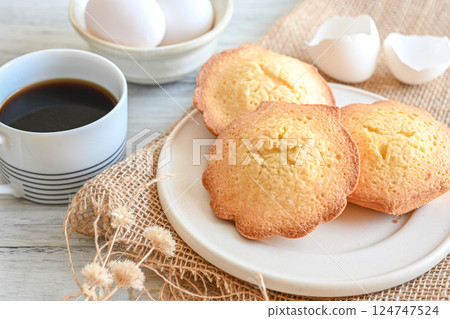 美味瑪德琳蛋糕 美味瑪德琳蛋糕 124747524