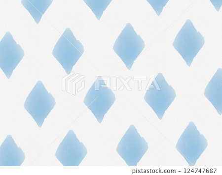 藍色菱形設計 124747687