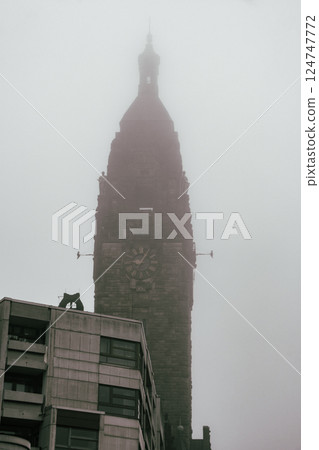 Berlin cityscape, capital of Germany 124747772