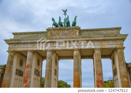 Berlin cityscape, capital of Germany Berlin cityscape, capital of Germany 124747812