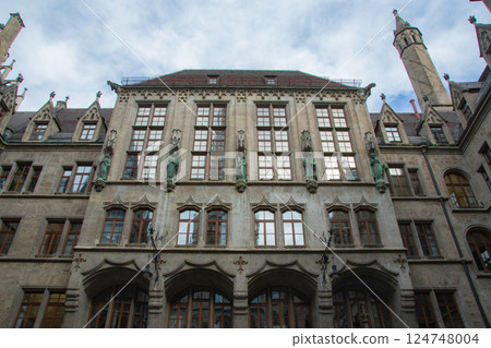 Walking in Munich, Germany 124748004