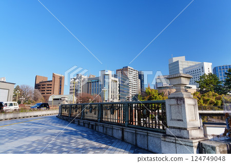 東京四谷 四谷車站週邊的風景 東京四谷 四谷車站週邊的風景 124749048