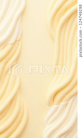 Luxurious Cream and Gold Abstract Background 124749298