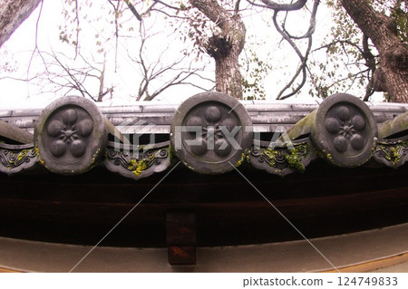 The historic tiles of the shrine The historic tiles of the shrine 124749833