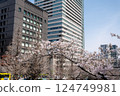 東京都千代田區九段町櫻花盛開 124749981
