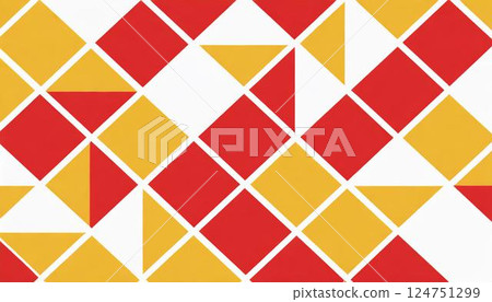 Colorful geometric pattern background 124751299