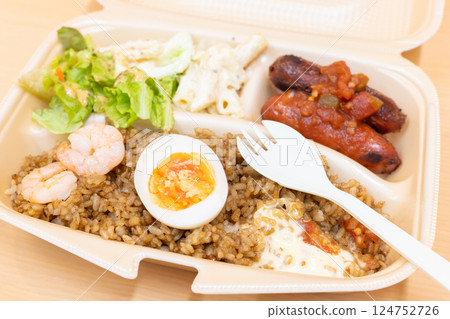 Delicious Nasi Goreng takeaway 124752726