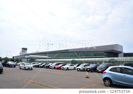 函館機場降落及機場風景 124753734