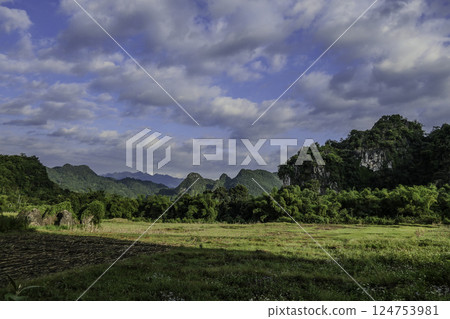 Vietnam, Hoa Binh Province, Mai Chau Valley 124753981