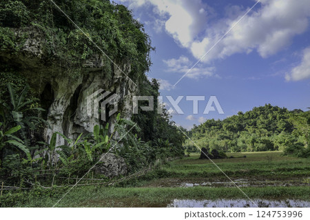 Vietnam, Hoa Binh Province, Mai Chau Valley Vietnam, Hoa Binh Province, Mai Chau Valley 124753996