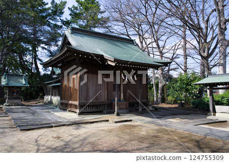 蒲生久津神社本社,埼玉縣越谷市蒲生市 蒲生久津神社本社,埼玉縣越谷市蒲生市 124755309