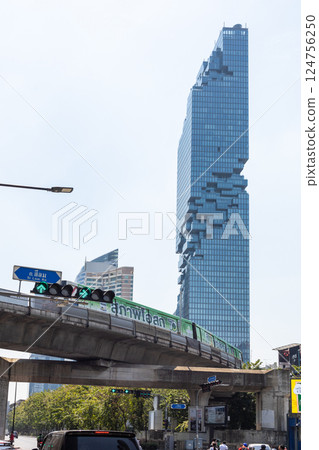 View of King Power Mahanakhon, Bangkok Thailand View of King Power Mahanakhon, Bangkok Thailand 124756250
