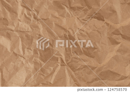 Brown parchment paper background 124758570