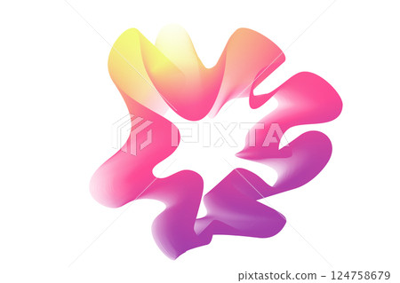 Neon sound waves. Sound abstract lines, radial spectrum. Colorful cover for a musical poster and album. Radial spectrum vector Neon sound waves. Sound abstract lines, radial spectrum. Colorful cover for a musical poster and album. Radial spectrum vector 124758679