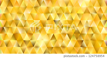 Glowing gold abstract background with diamond shaped gradient 124758954