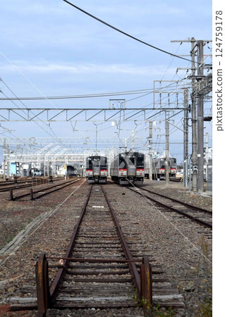 Electric train Electric train 124759178