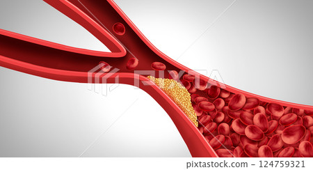 Artery Plaque 124759321